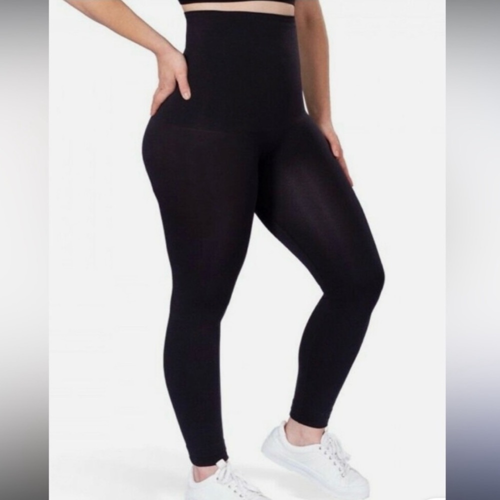 Empetua Shapermint high waisted shaping leggings Size Medium Black